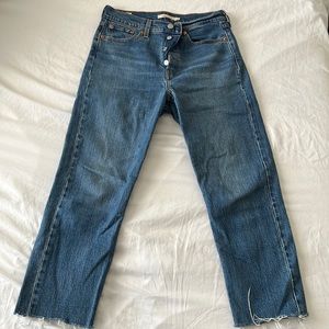 Levi’s wedgie straight denim